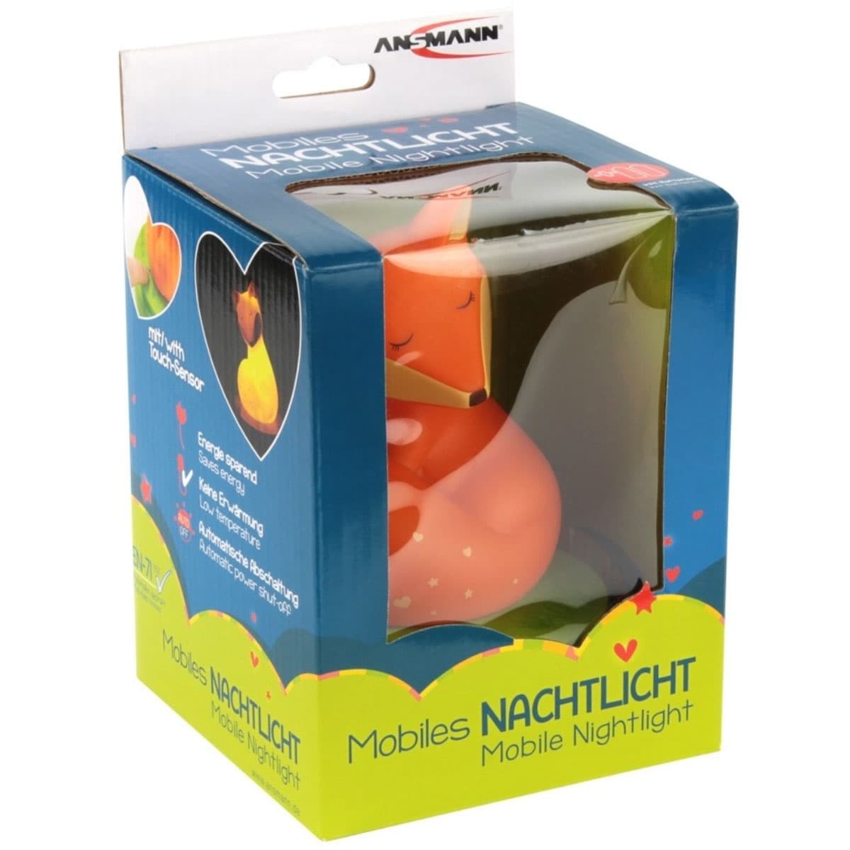 Veilleuse mobile Fuchs Mobile, l'aide au sommeil LED LIGHT pour enfants comme une figure de renard