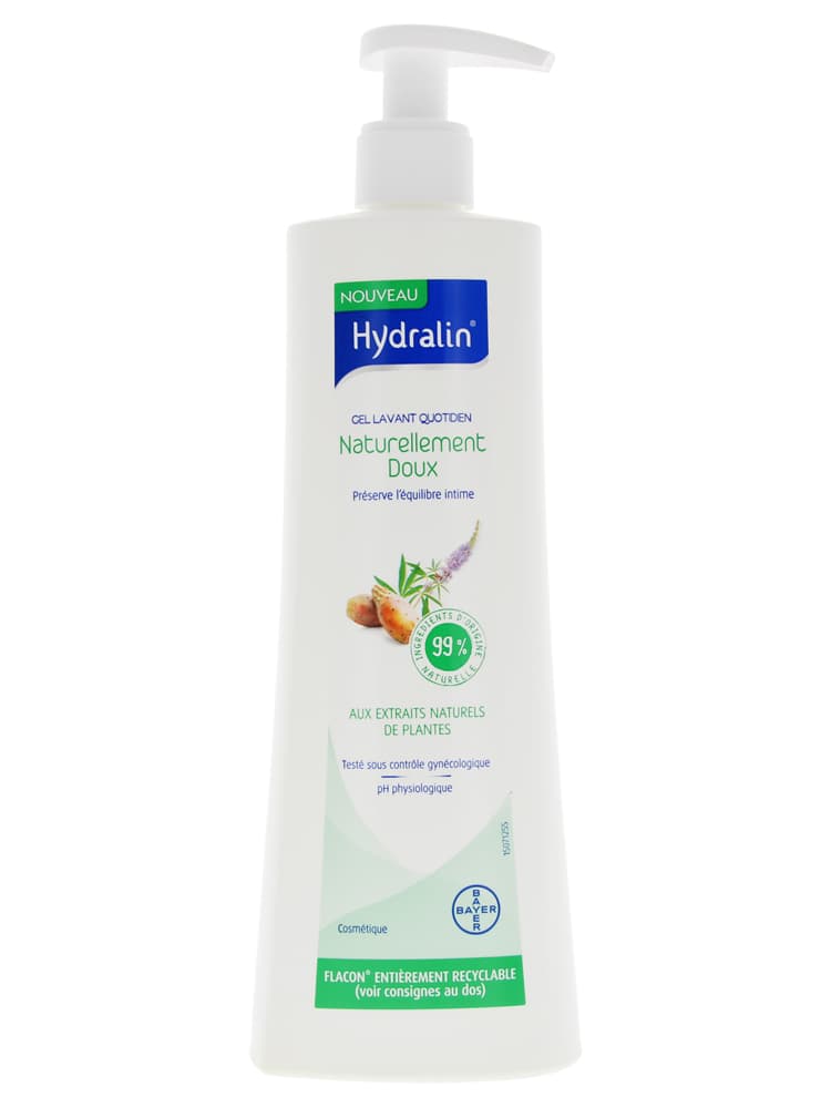 Hydralin Naturellement Doux Gel Lavant 400 ml Équilibre Intime