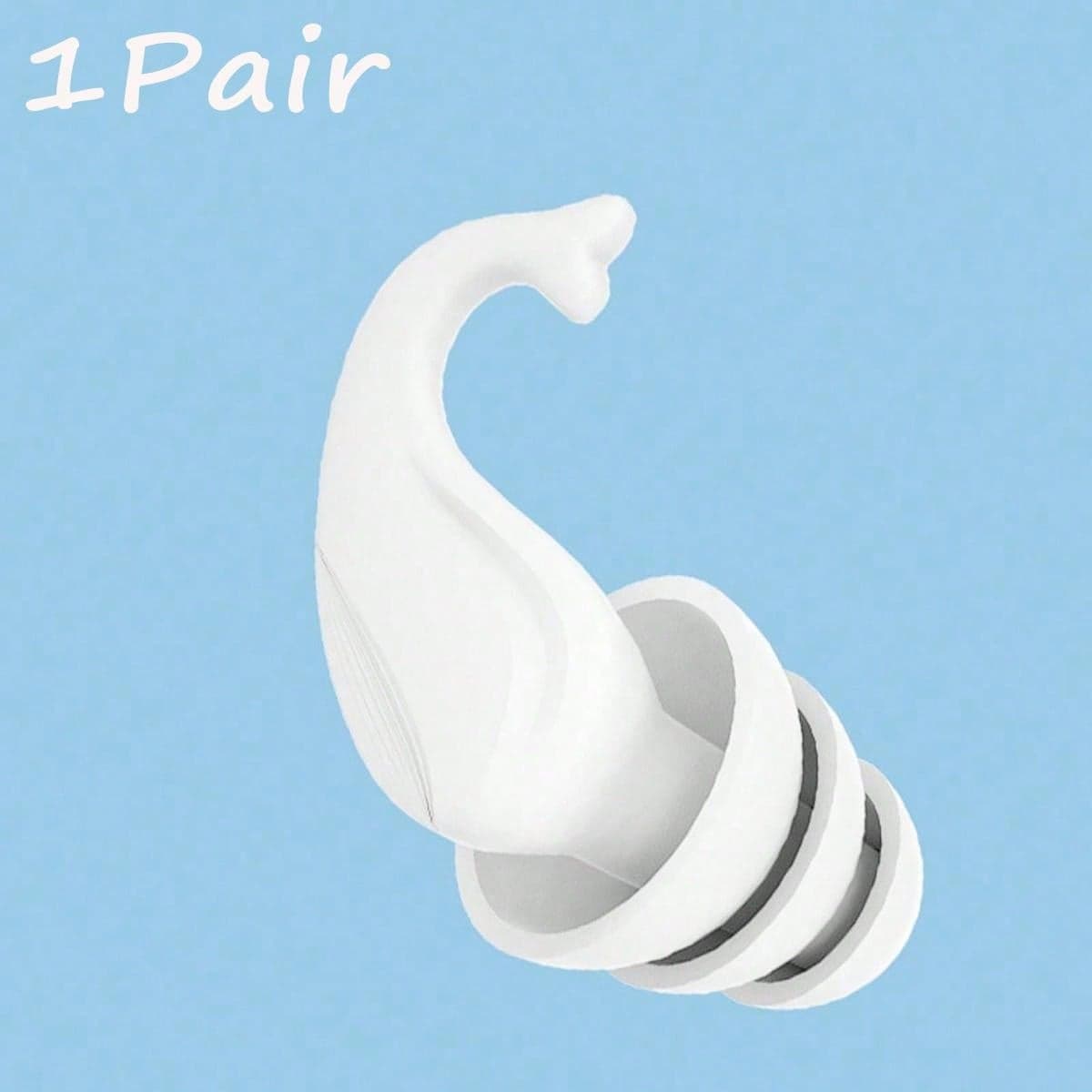 1 Paire de bouchons d`oreille de réduction de bruit pour dormir, anti-bruit, anti-insomnie, outil d`anti-annulation en silicone anti-bruit bouchons