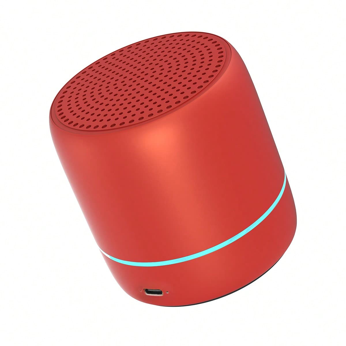 Haut-parleur sans fil portable mini batterie au lithium avec lumière de respiration LED