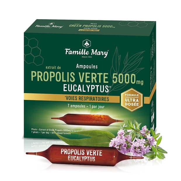 Ampoules Propolis verte 5000mg